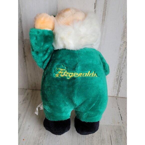 Fitzgerald Mr O' lucky plush leprechaun st Patrick's day decor - Picture 5 of 7